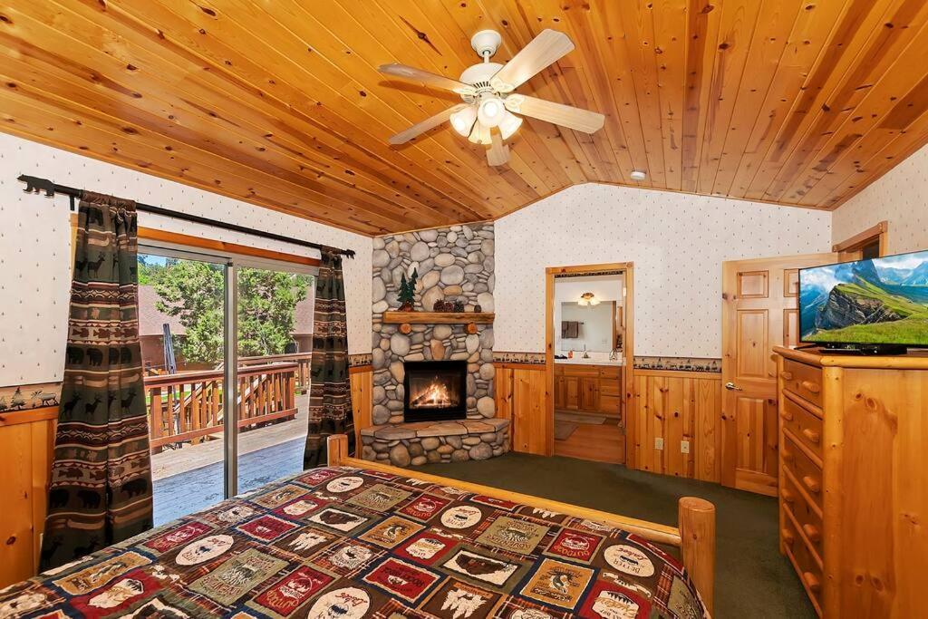 Teakwood - 3-Br Spa, Fire Pit, Quiet, Ac, Centrally Located Villa Big Bear Lake Kültér fotó
